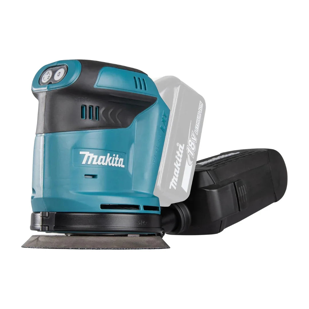 Makita 18V LXT Sander Kit – Includes 2x 5.0Ah Li-ion Battery Pack
