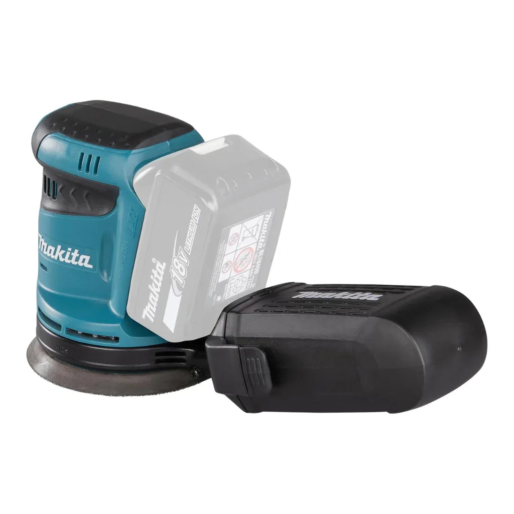 Makita 18V LXT Sander Kit – Includes 2x 5.0Ah Li-ion Battery Pack