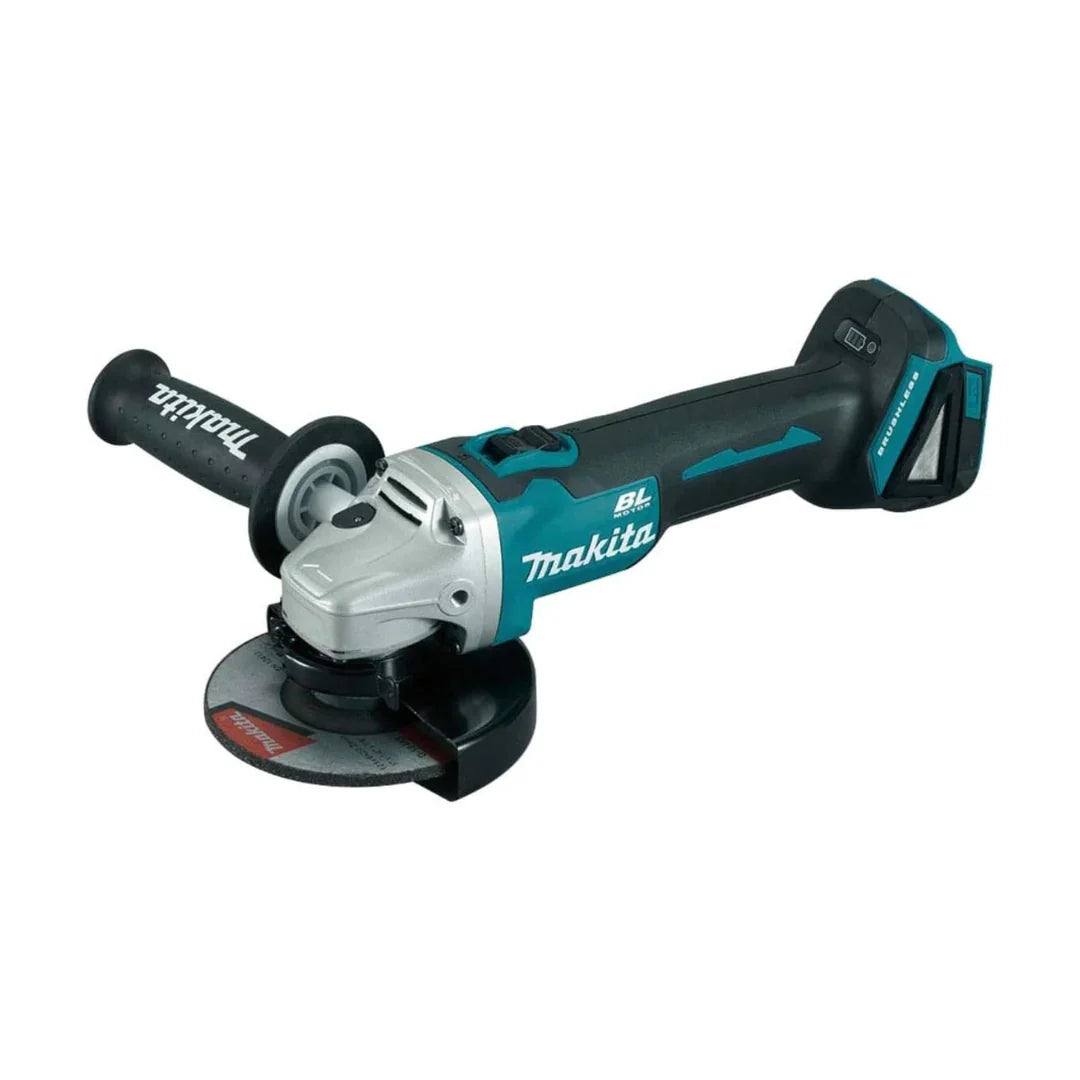 Makita 18V LXT 125mm Brushless Grinder Kit – DGA504Z with 2x 5Ah Batteries Included