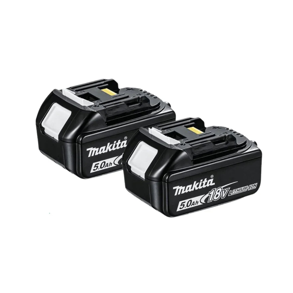 Makita 18V LXT Cordless Leaf Blower – DUB184Z Bare Unit with 2x 5.0Ah Li-Ion Batteries