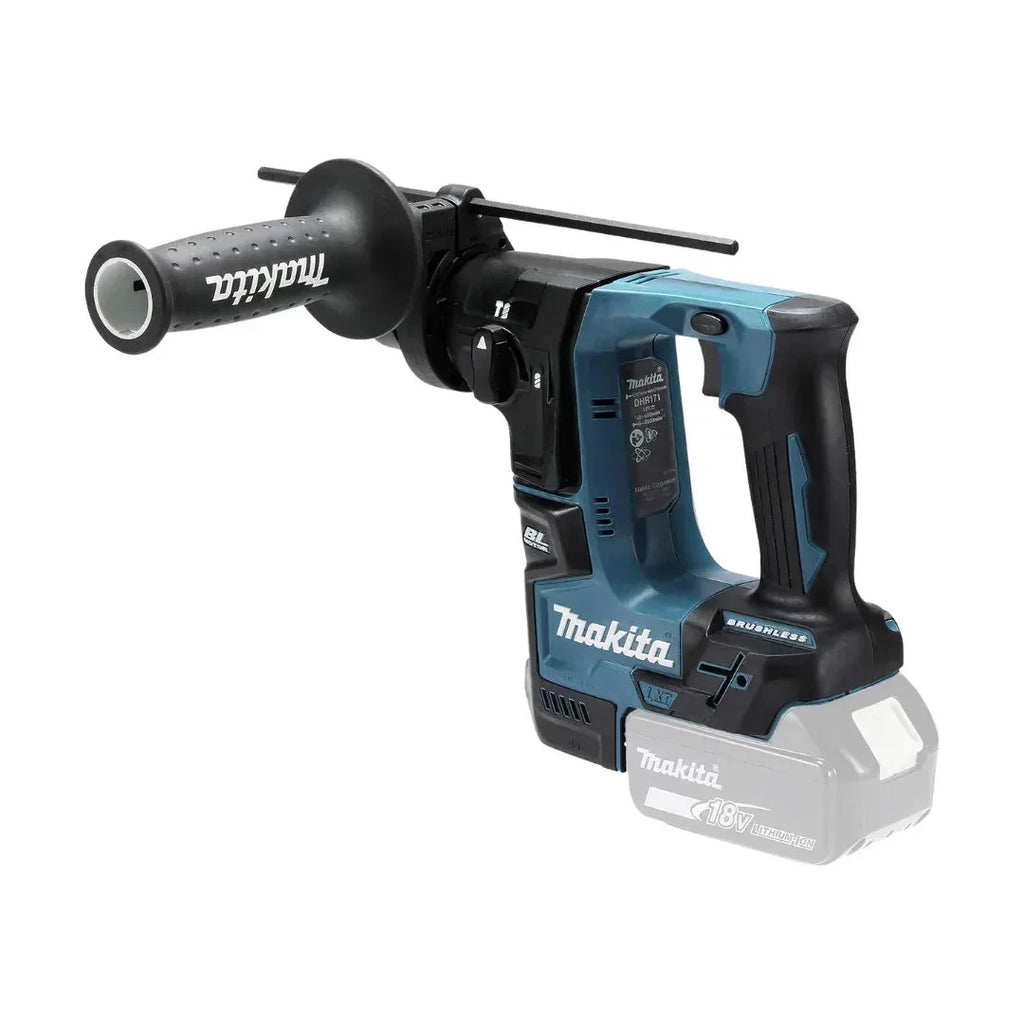 Makita 18V Brushless Rotary Hammer Combo – Includes 2 High-Capacity 5.0Ah Batteries