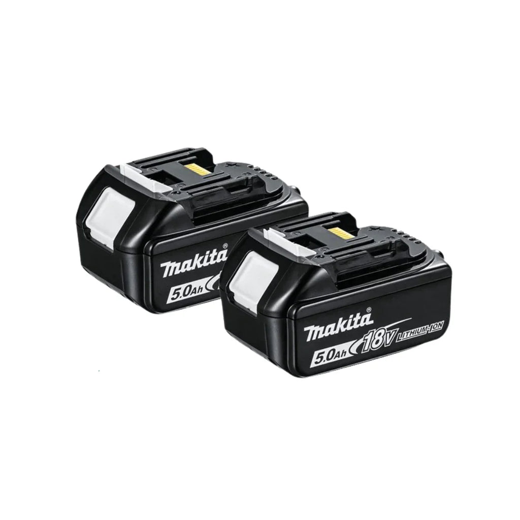 Makita 18V LXT 125mm Brushless Grinder Kit – DGA504Z with 2x 5Ah Batteries Included