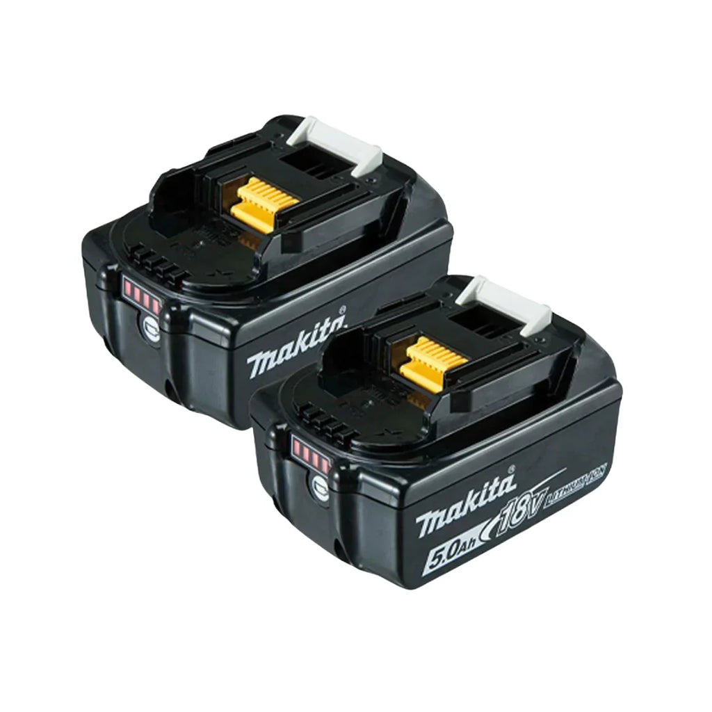 Makita 18V LXT Sander Kit – Includes 2x 5.0Ah Li-ion Battery Pack