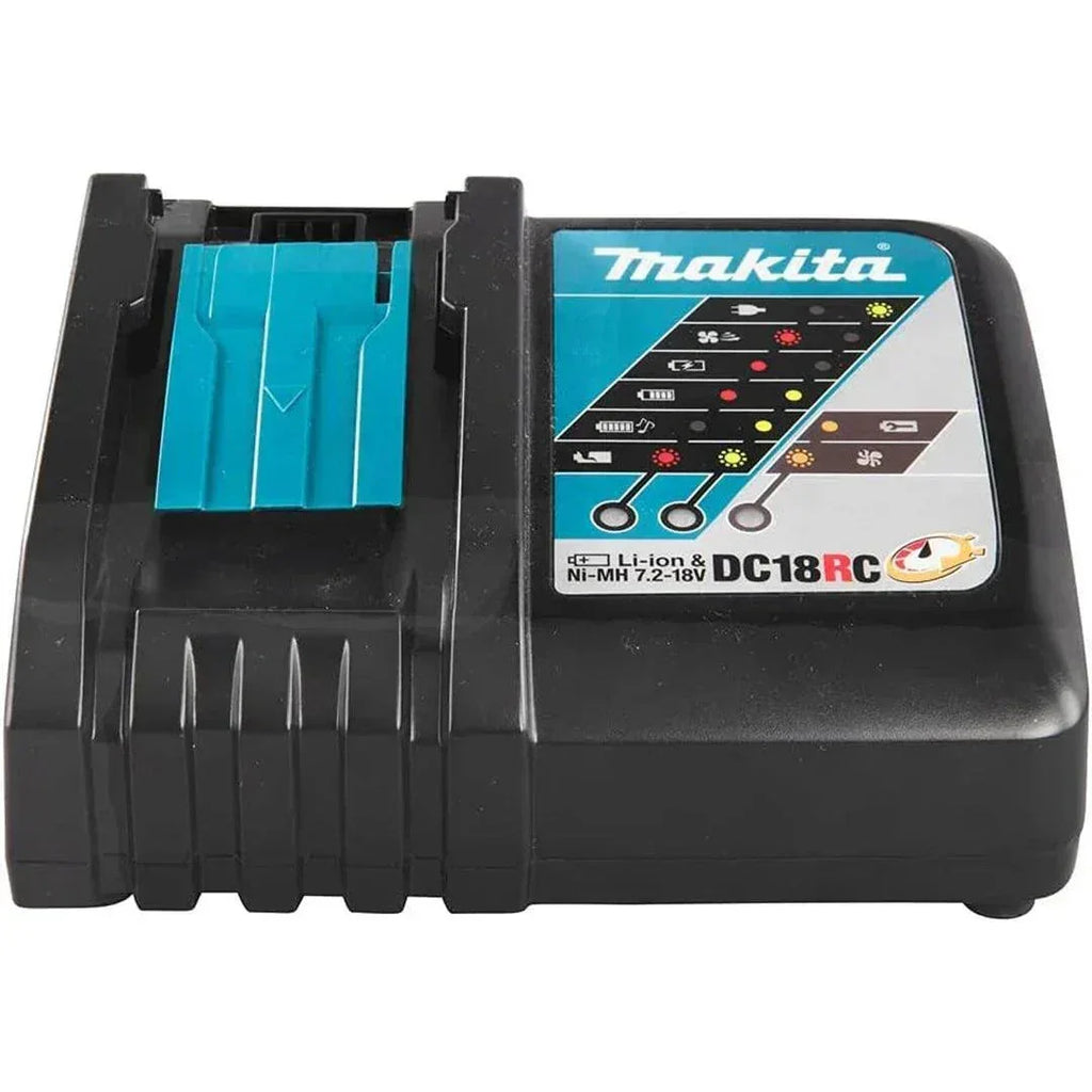 Makita 18V 5.0Ah Battery Combo Pack with Charger & Protective Case